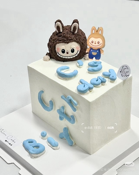 Set 6 tượng nhựa SLC-LABUBU (mix màu) kt 3.1cmx 5.6cm.