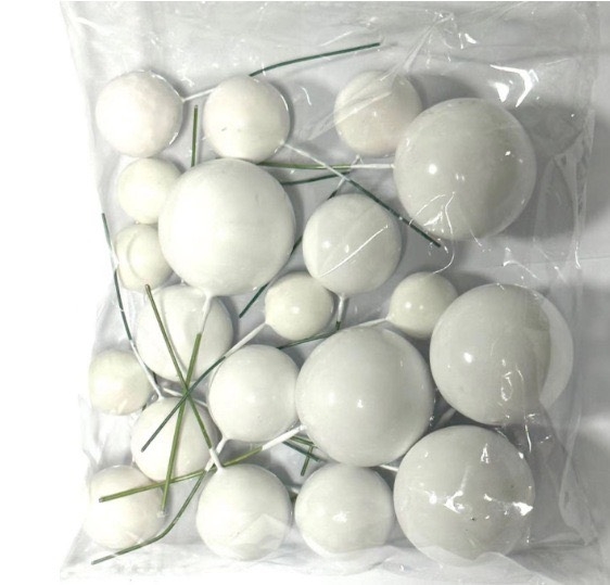 BIXOP-Set 40 bi nhựa trắng