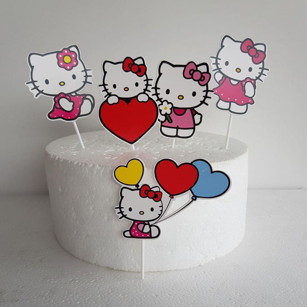 CAM-10 Set mèo kitty  giấy  (XẢ KHO).