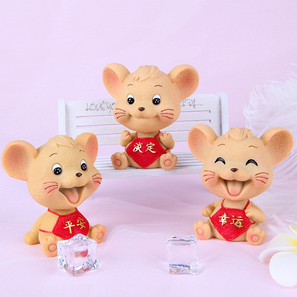 TUONG-Set 3 chuột màu vàng