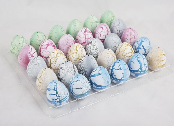 Quả trứng khủng long kt SIZE TO  4.5 cm x 6.5cm-MÀU SÁNG.