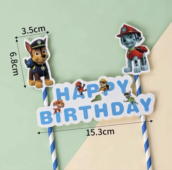 Set 10 dây HPBD chủ đề chó cứu hộ (XẢ KHO)