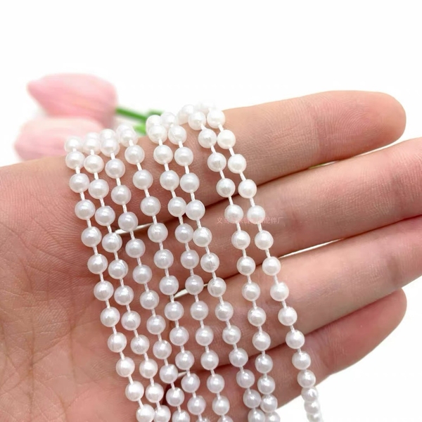 Bịch hạt ngọc dây 1.7kg (size 8mm, 1 kg khoảng 40m).
