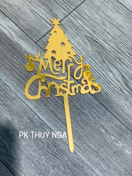 Set 10 mica Merry vàng A37