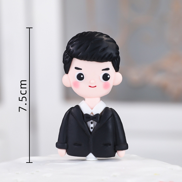 Tượng chú rể mẫu mới (nhựa đẹp).