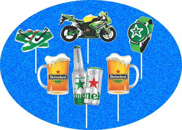 Set giấy bia ken xanh-xe máy-giày (HD).