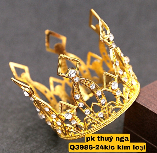 VM-Vương miện nhọn mới - Vàng (kim loại)