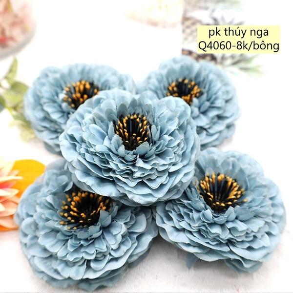 Hoa TRÀ-XANH ĐẬM.