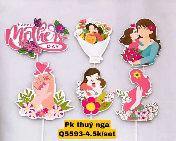 10 Set giấy mẹ và bé HD (6 thẻ/set)  xả kho.