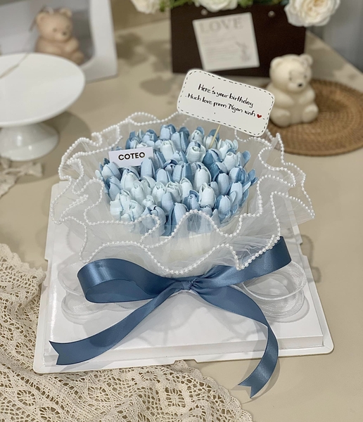 Set 60 bảng giấy không chữ hình chữ nhật- MÀU TRẮNG9146.