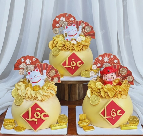 Combo 2 set giấy -QUẠT HOA ép nhũ  (6 chiếc/set).
