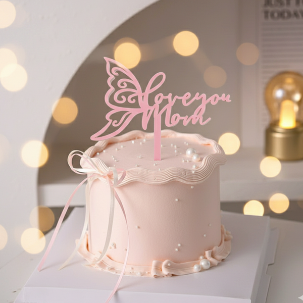 Set 10 mica love you mom-HỒNG.