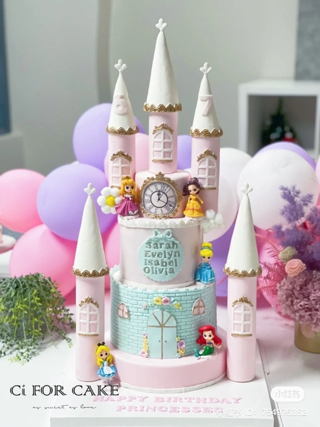 Set 6 công chúa nhỏ (nhựa đặc).