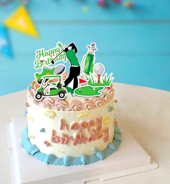 Combo 2 set giấy chủ đề Golf.