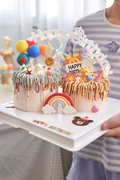 Đèn chữ HPBD (happpy birthday) chữ dài.