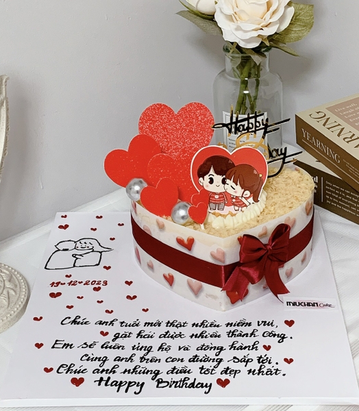 Set giấy 6 đôi tình yêu KUTE CT.