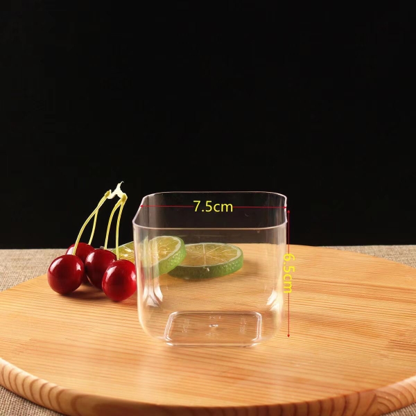 Set 50 cốc vuông (kt 7.5cm x 6.5 cm) (không nắp) (hàng TQ đẹp).