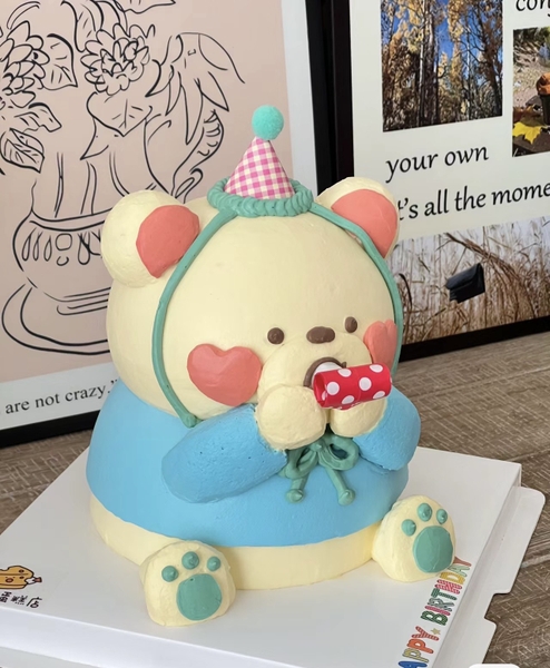 Set 10 còi thổi sinh nhật kute mix màu kt 11cm.