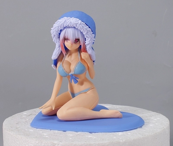 Tượng bikini sexy  (nhựa nhẹ) -màu xanh.