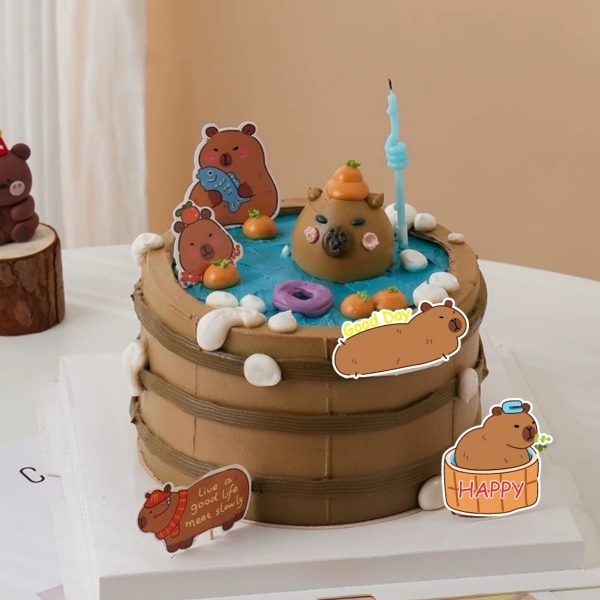 Comb 2 set giấy- capybara (mẫu 1).