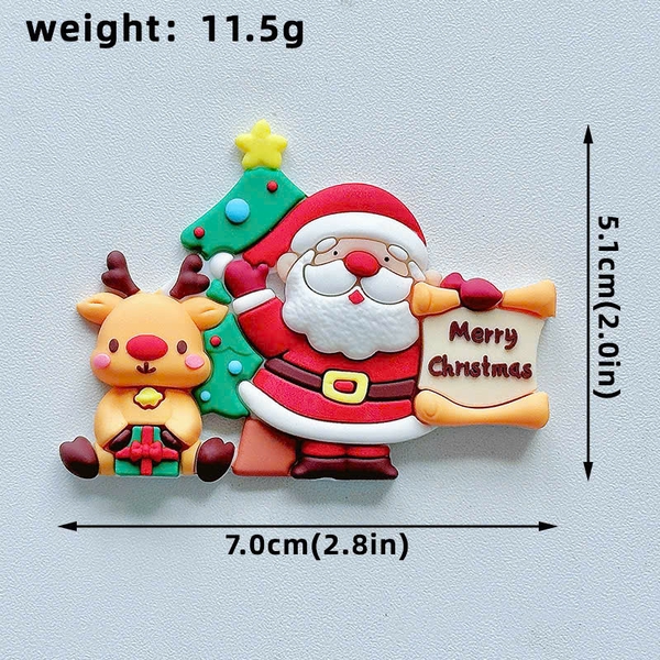 Tượng nhựa dẻo-Ông già noel+tuần lộc+cây thông+bảng chữ.