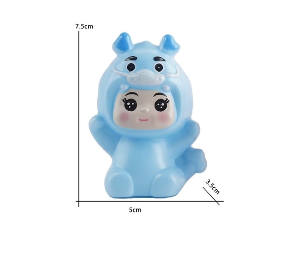 Tượng nhựa cứng- em bé RỒNG XANH9885.