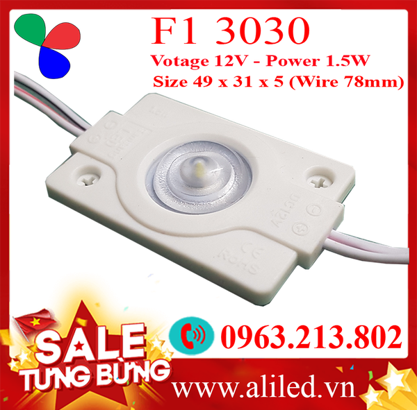 LED tỏa 1 mắt- Led module 1 mắt 3030
