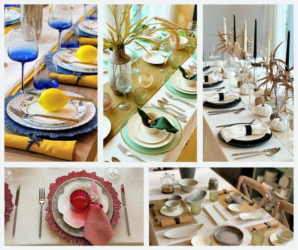 Phối Màu Bát Đĩa & Phụ Kiện Bàn Ăn: 5 Combo Không Bao Giờ Lỗi Mốt