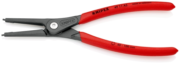Knipex 90 Degree Angled Tip Internal Circlip Pliers 40-100 mm dia
