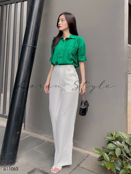Quần tây nữ LOREN ống rộng B11063