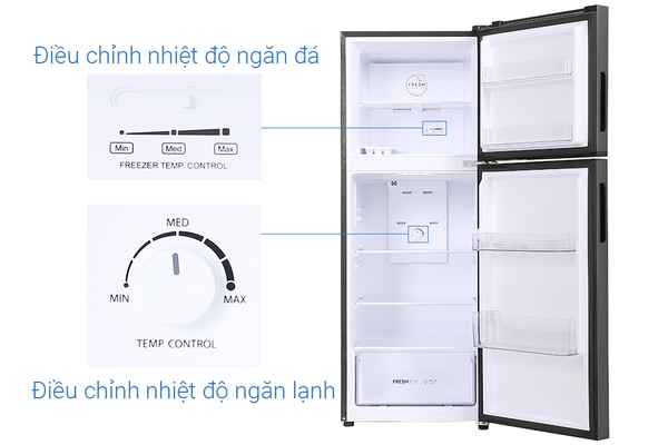 Tủ lạnh Aqua Inverter 212 lít AQR-T239FA (HB) - ảnh 8