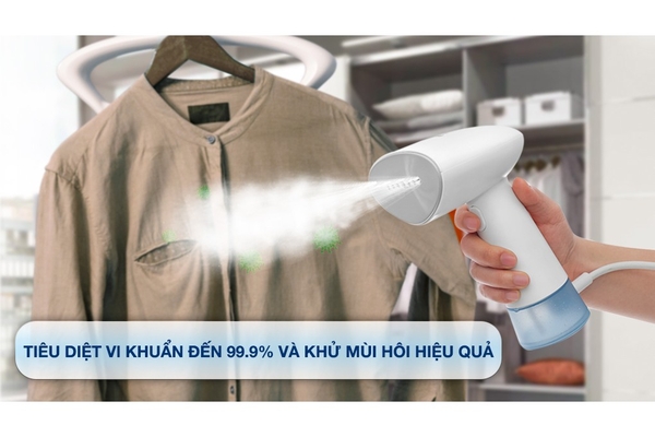 Bàn là hơi nước cầm tay Philips Series 1000 980W STH1000/10