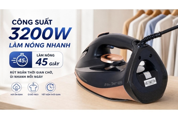 Bàn ủi hơi nước Philips Azur 7500 Series 3200W DST7510/80