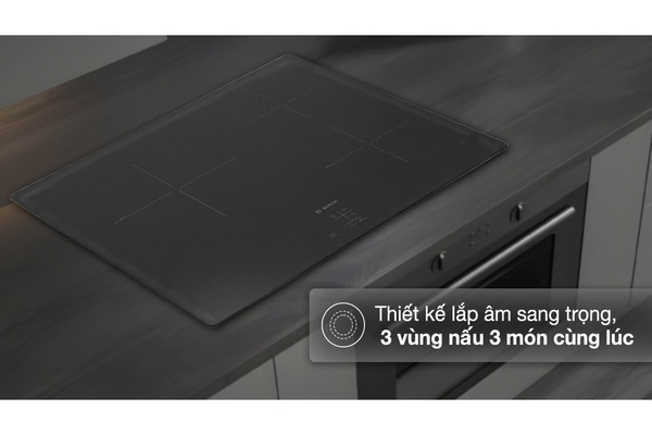 Bếp từ 3 vùng nấu Bosch PUC61KAA5E seri 2