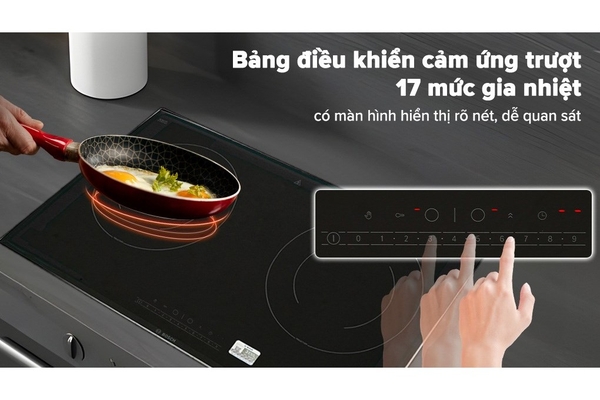 Bếp từ đôi Bosch PPI82566VN seri 8