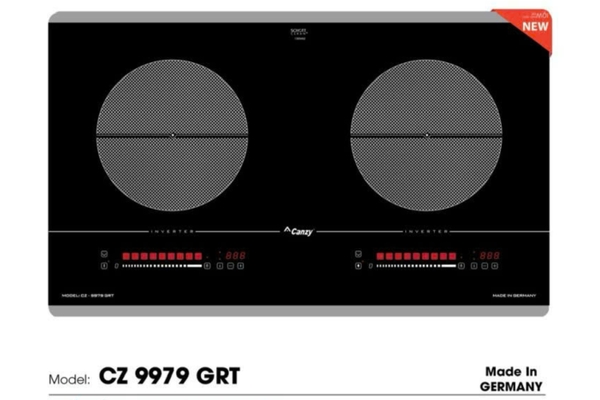 Bếp từ đôi Canzy Inverter CZ 9979 GRT Xuất xứ Đức