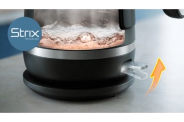 Bình đun siêu tốc Philips 2 lớp cách nhiệt Inox 304 1.7 lít HD9395/90, Màu Đen