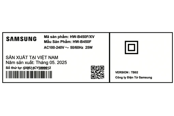 Loa thanh Samsung HW-B450F/XV 300W