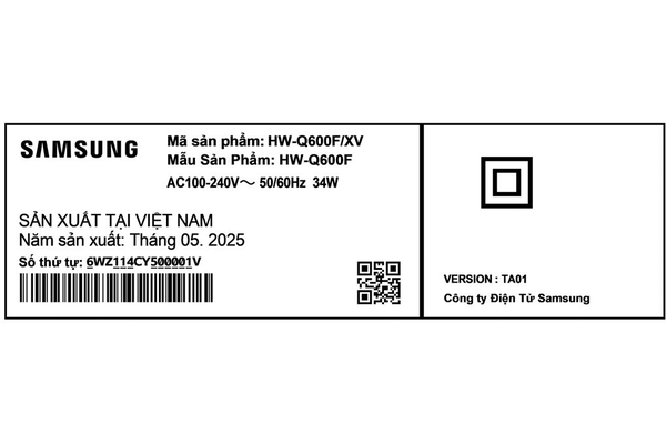 Loa thanh Samsung HW-Q600F/XV 380W