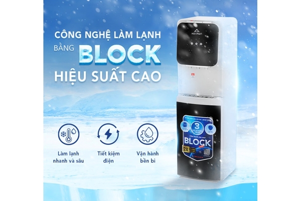 Cây nước nóng lạnh hút bình Hòa Phát HHC389