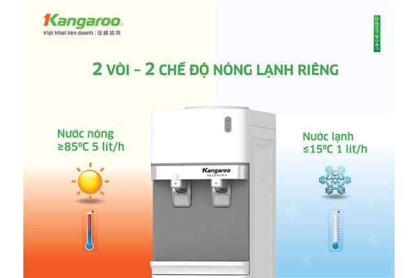 Cây nước nóng lạnh Kangaroo KG35A2