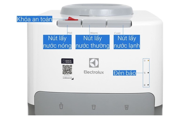 Cây nước nóng lạnh úp bình Electrolux UltimateHome 500 EDBMFACWF