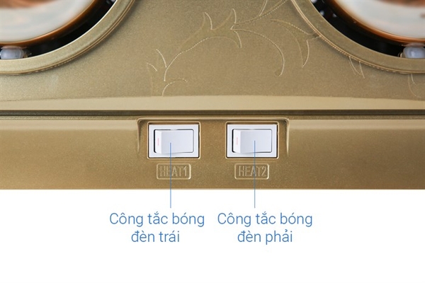 Đèn sưởi nhà tắm Kangaroo KG247V 550W - ảnh 2