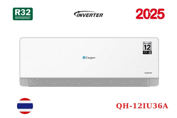 Điều hòa Casper 2 chiều Inverter 12000 BTU QH-12IU36A - ảnh 1