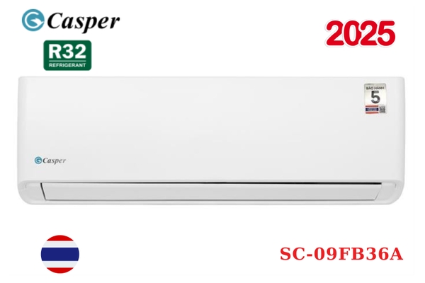 Điều hòa Casper 1 chiều 9000 BTU SC-09FB36A - ảnh 1