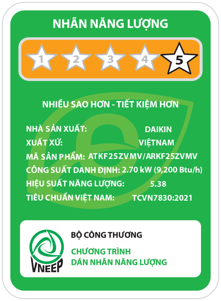Điều hòa Daikin 1 chiều Inverter 9000 BTU FTKY25ZVMV - ảnh 11