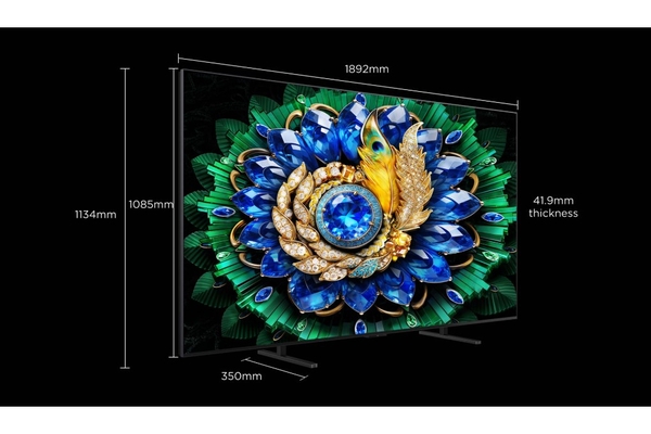 Google Tivi TCL Fashion QD-MiniLED 4K 85 inch 85A400M Mới 2026