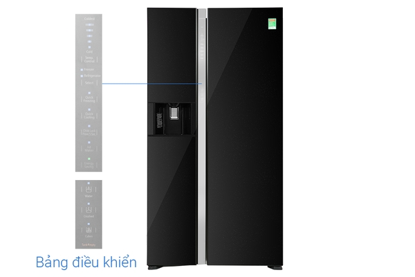 Tủ lạnh Hitachi SBS Inverter 573 lít R-SX800GPGV0 (GBK)