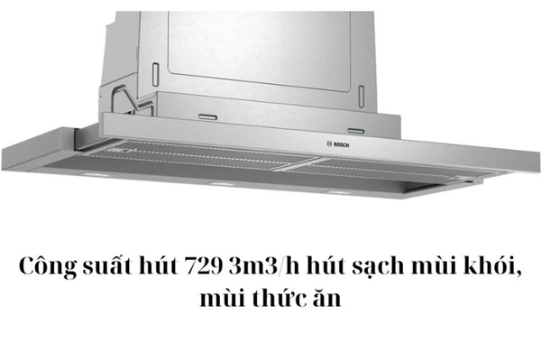Hút mùi âm tủ Bosch DFS097A51B Serie 4