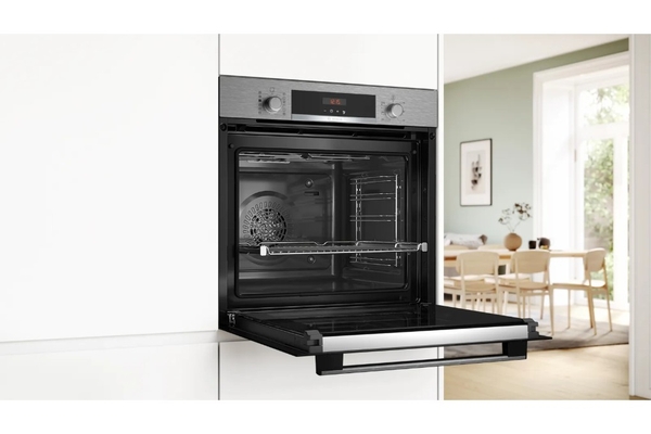 Lò nướng âm tủ Bosch HQA574ES3 Serie 4 Kèm Hấp